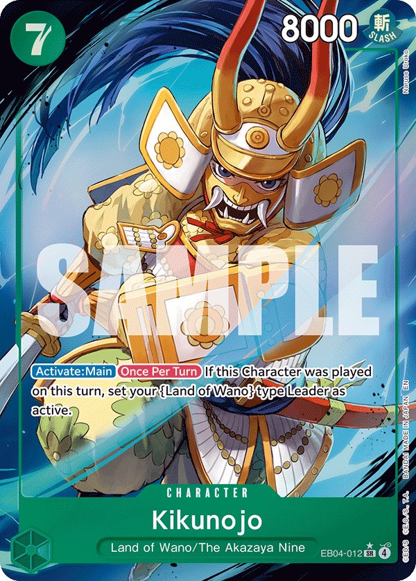 Carte EB04-012 du One Piece Card Game (version parallèle)