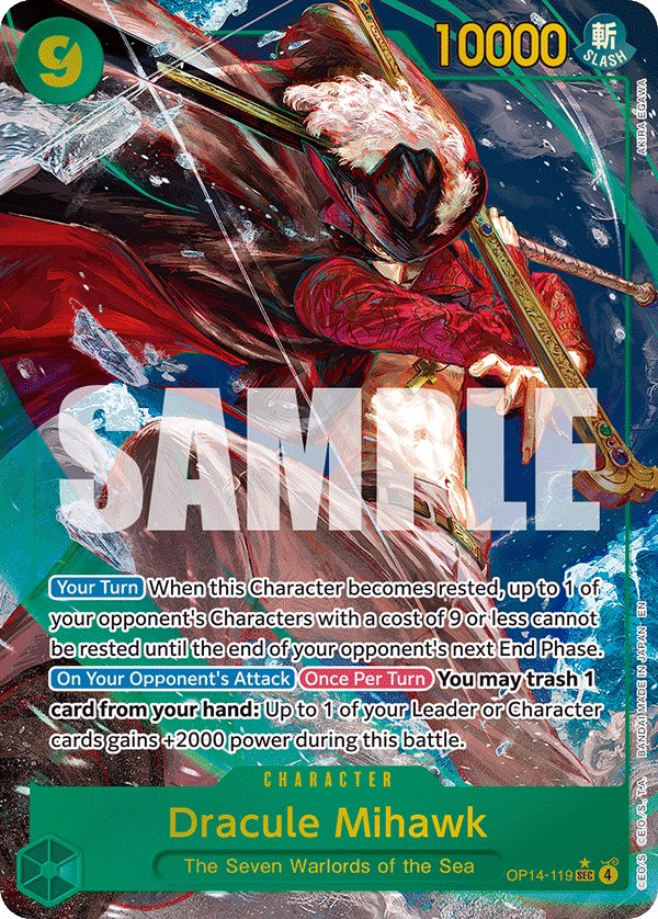 Carte OP14-119 du One Piece Card Game (version parallèle)