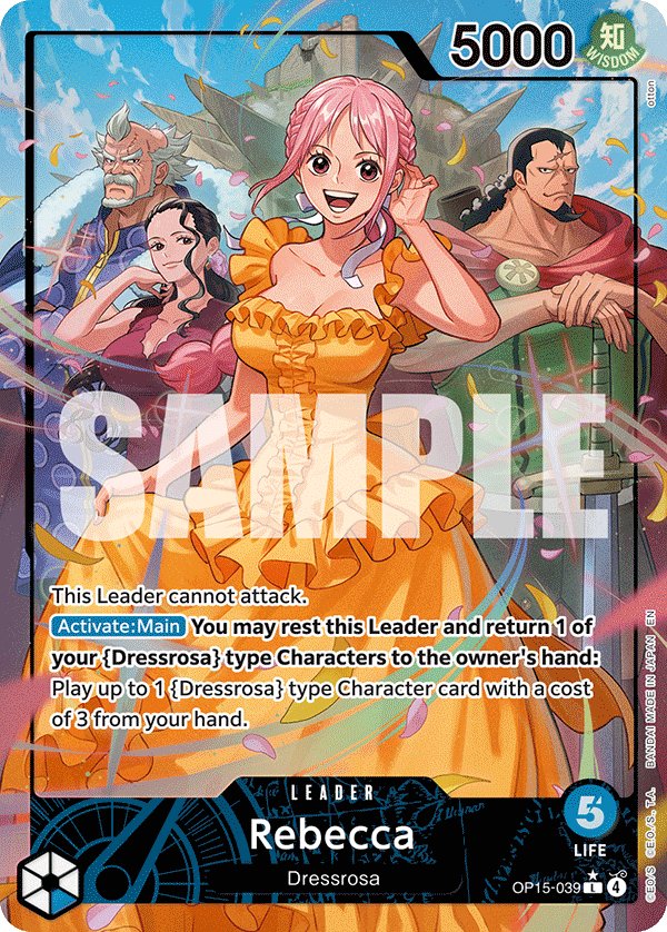 Carte OP15-039 du One Piece Card Game (version parallèle)