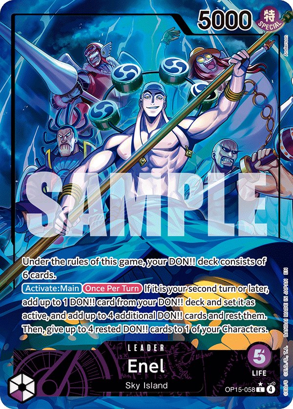 Carte OP15-058 du One Piece Card Game (version parallèle)