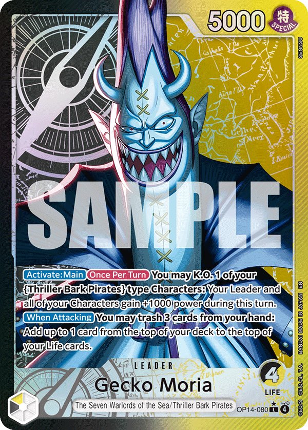 Carte OP14-080 du One Piece Card Game (version parallèle)