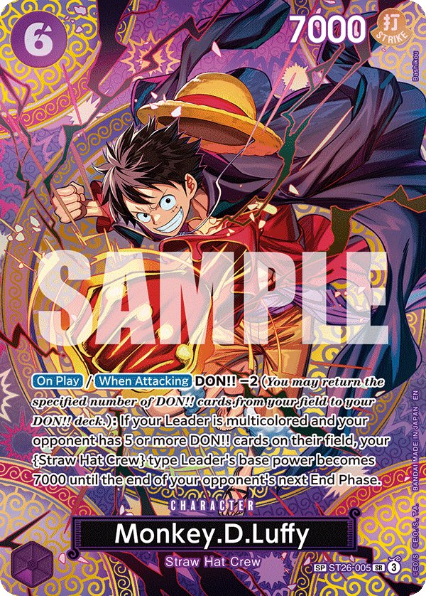 Carte ST26-005 du One Piece Card Game (version parallèle)
