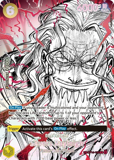 Carta SP de aniversario Silvers Rayleigh (OP14-108)