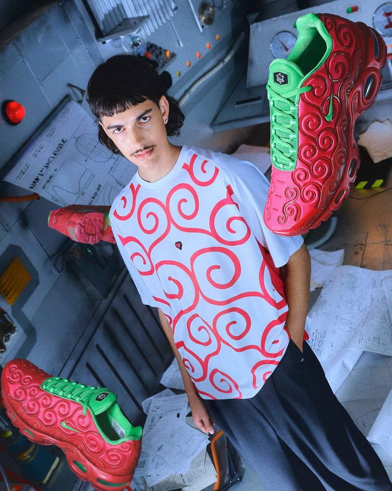 Campagne Nike x One Piece : Air Max Plus Ope Ope no Mi aux tons baie et jade