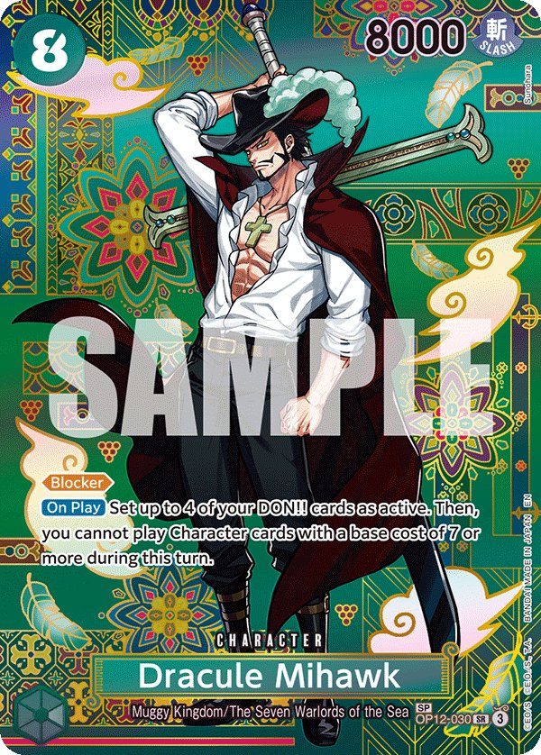 Carte OP12-030 du One Piece Card Game (version parallèle)