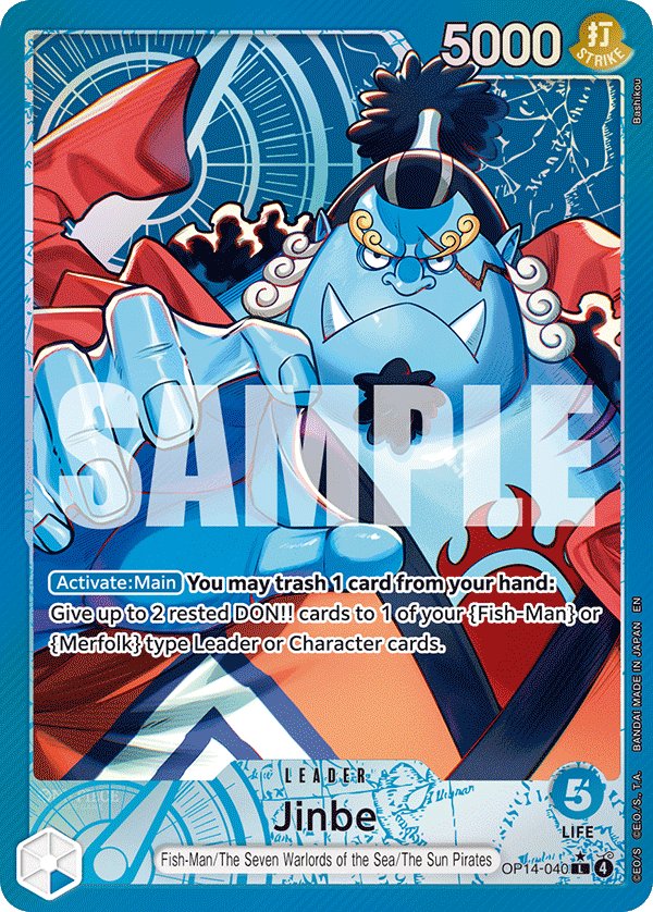 Carte OP14-040 du One Piece Card Game (version parallèle)