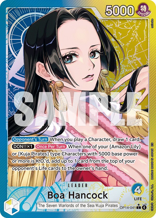 Carte OP14-041 du One Piece Card Game (version parallèle)