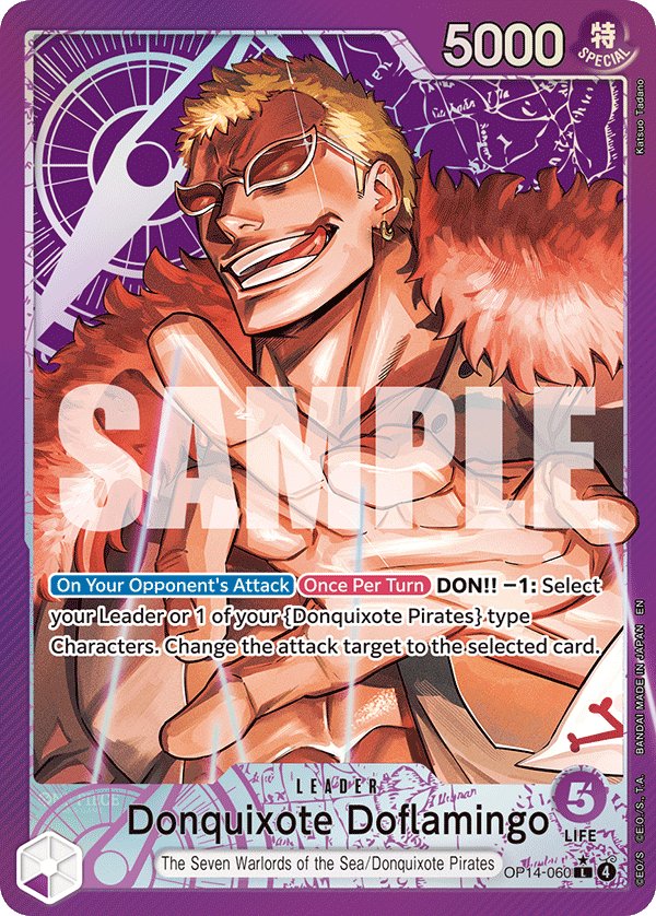 Carte OP14-060 du One Piece Card Game (version parallèle)