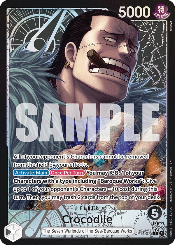 Carte OP14-079 du One Piece Card Game (version parallèle)