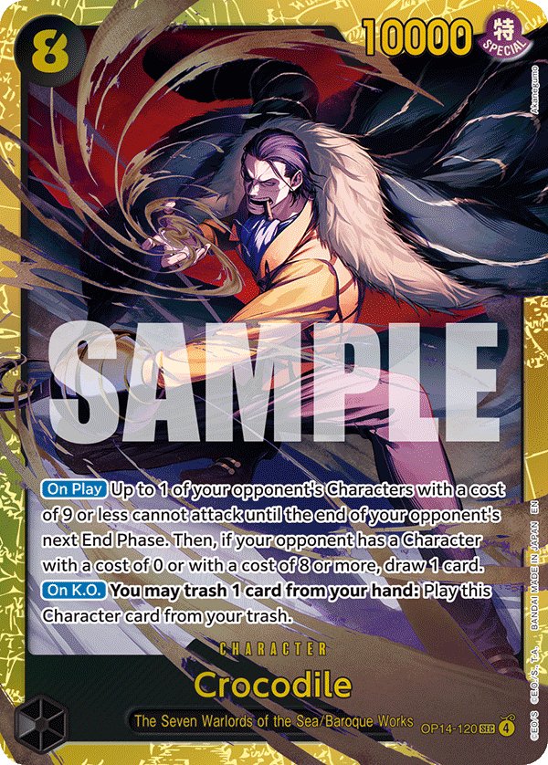Carte OP14-120 du One Piece Card Game