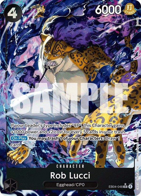 Carte EB04-048 du One Piece Card Game (version parallèle)