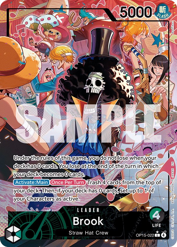 Carte OP15-022 du One Piece Card Game (version parallèle)
