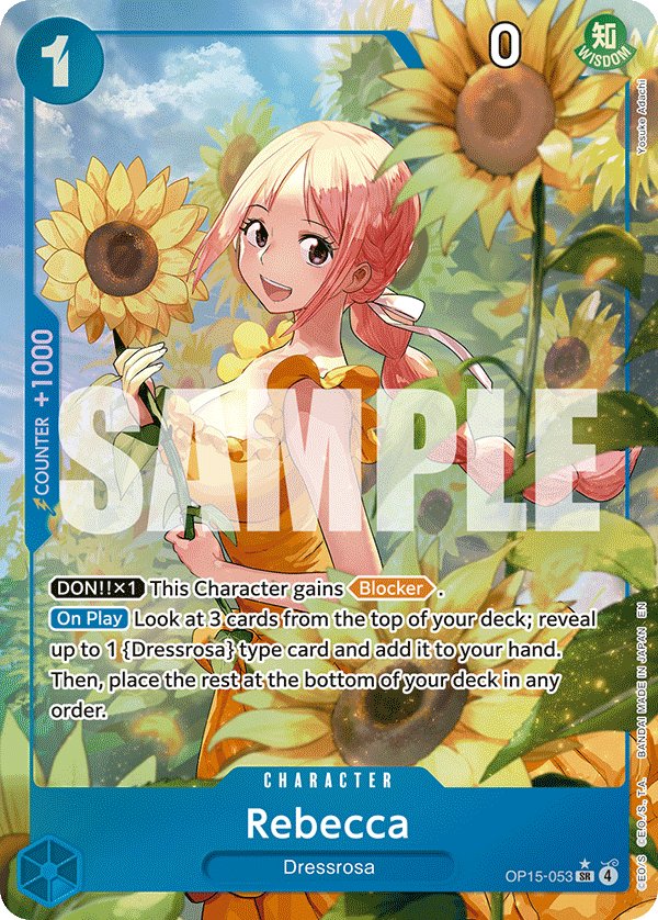 Carte OP15-053 du One Piece Card Game (version parallèle)