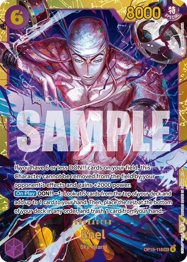 Carte OP15-118 du One Piece Card Game
