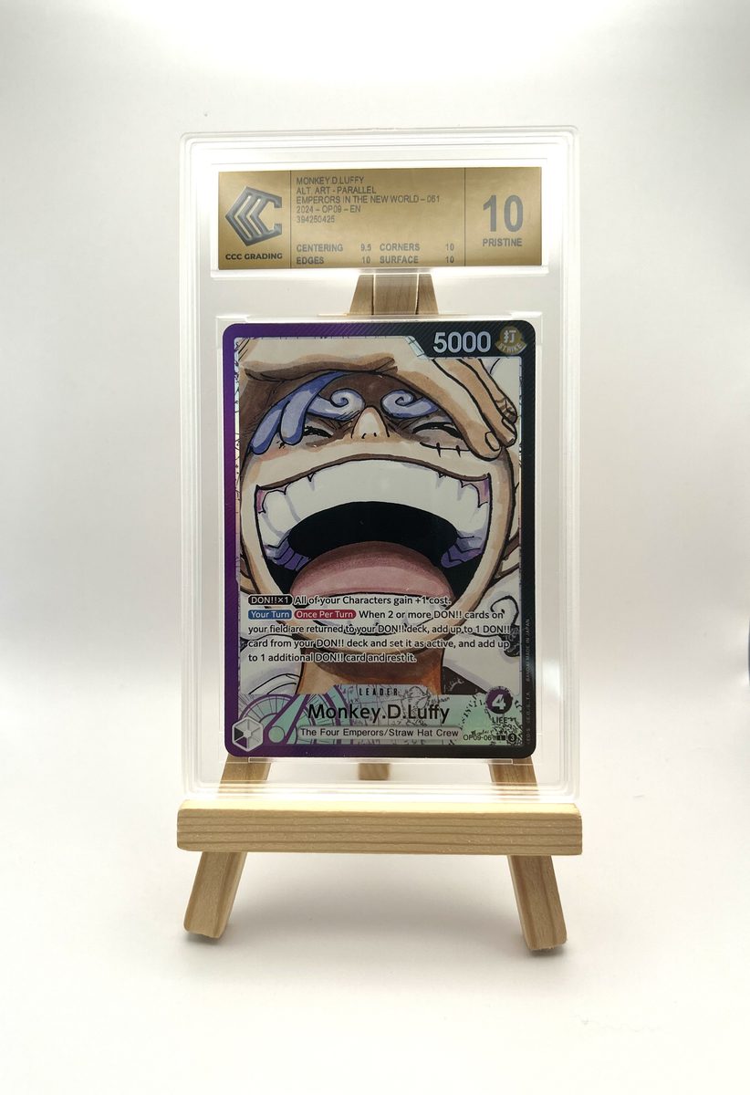 Monkey.D.Luffy (Alt. Art Parallel) CCC Grading 10