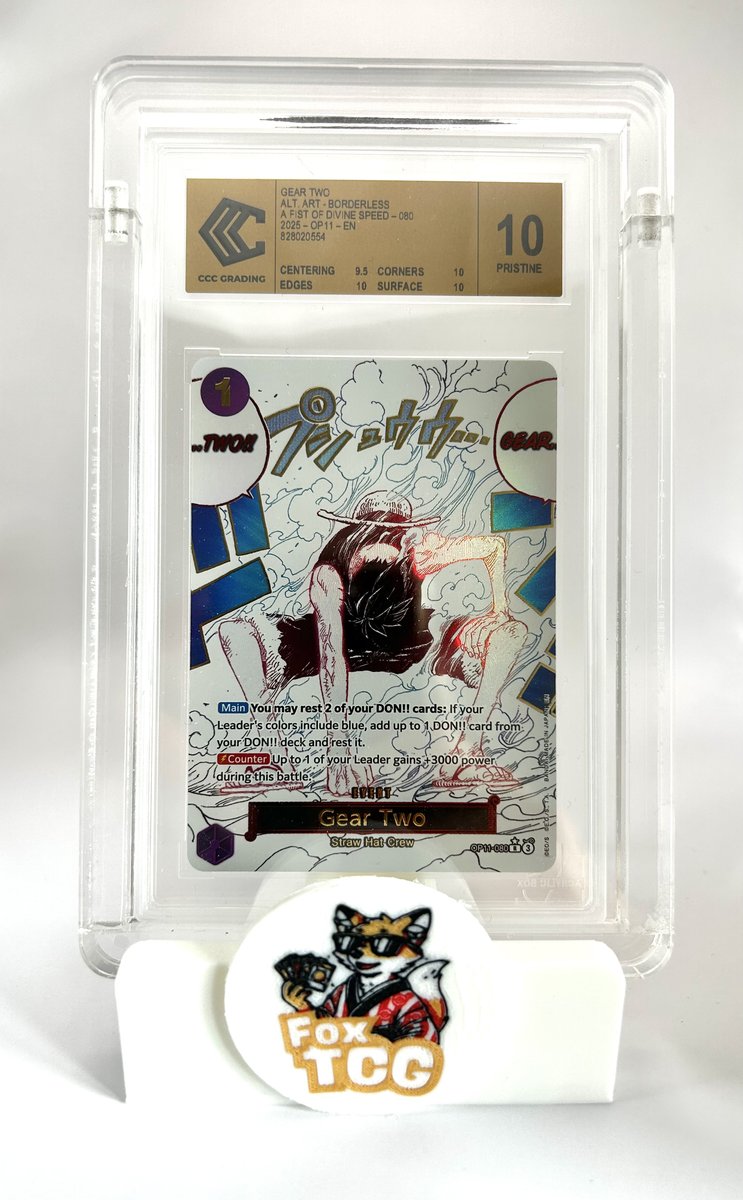 Gear Two (Alt. Art Borderless) CCC Grading 10